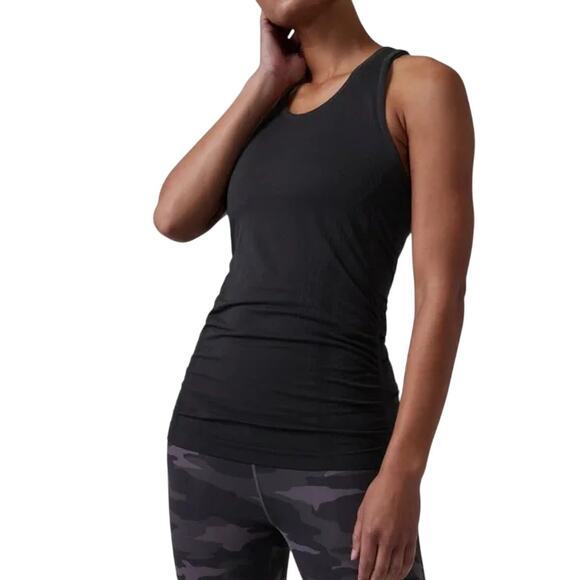 Athleta Speedlight Seamless Tank Black Small - Picture 1 of 5